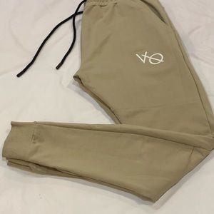 VANQUISH ECLIPSE KHAKI TAPERED SWEATPANTS